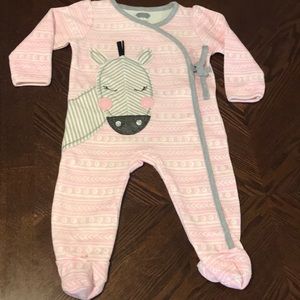 Mud Pie 3-6 months zebra sleeper